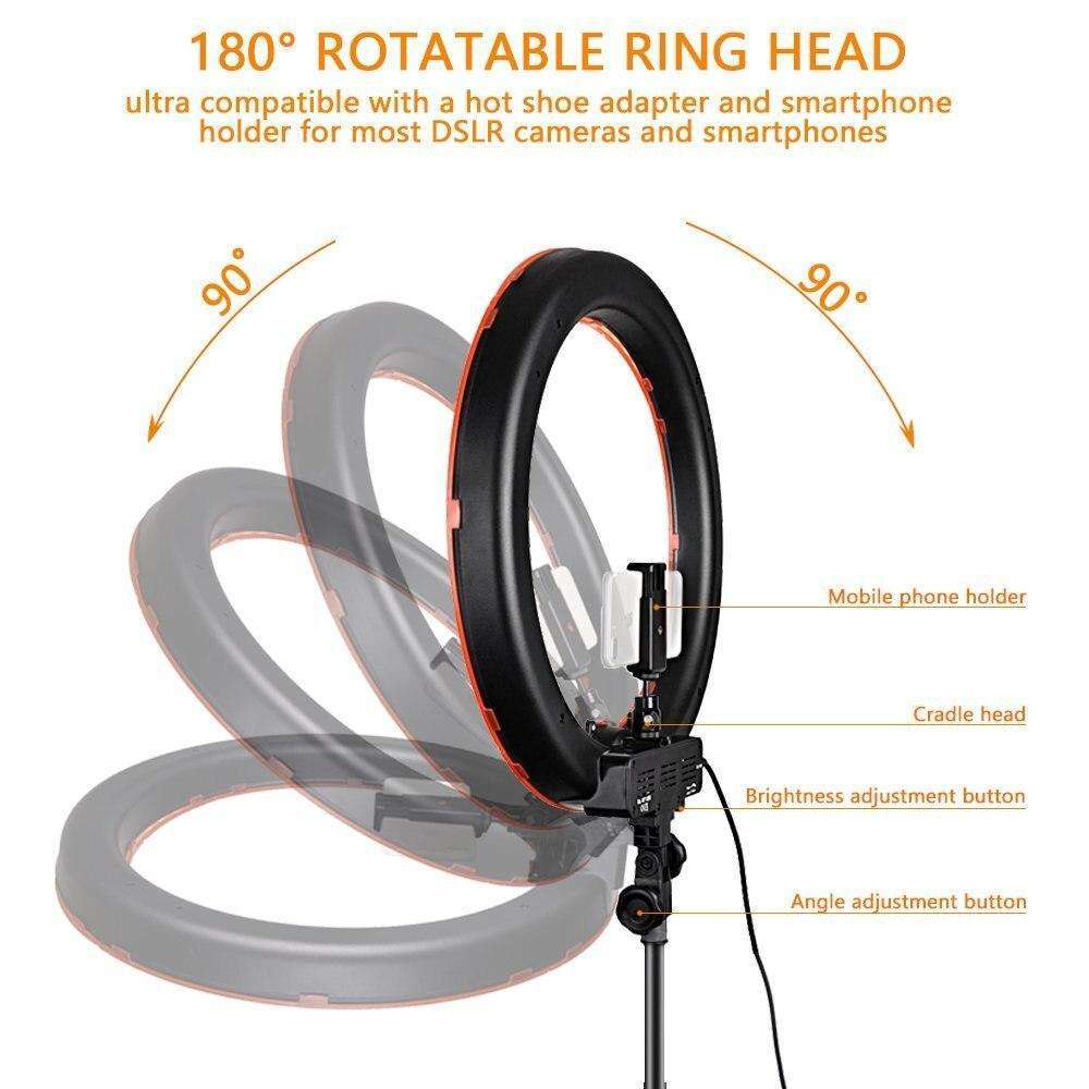 Dimmable Beauty Ring Light Kit